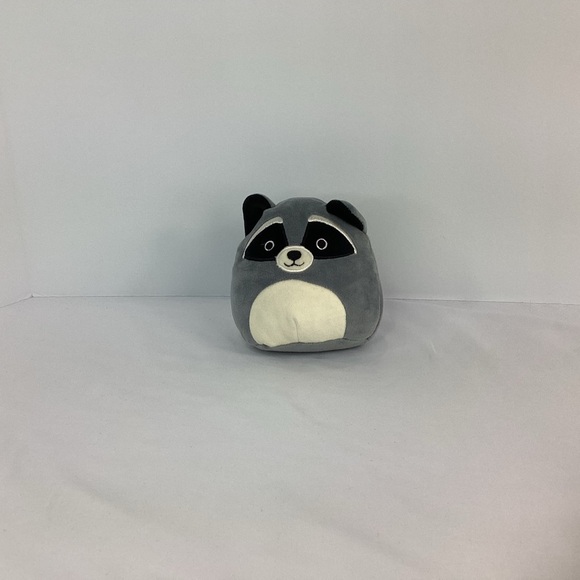 Squishmallows Plush Raccoon 5” Stuffed Animal Toy Kellytoy Gray Trash Panda - Picture 2 of 10